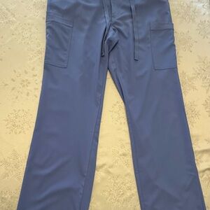 Healing Hands Blue Label Women's Cargo Scrub Pants in Ceil Blue